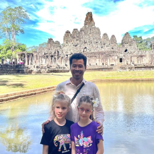 founder of Angkor Wat Small Tour