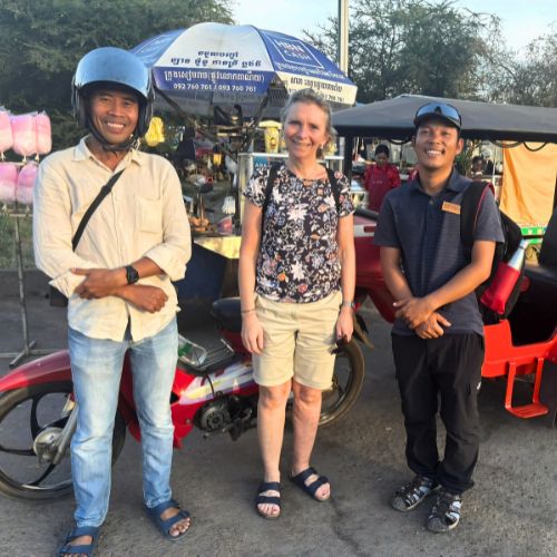 founder of Angkor Wat Small Tour With Guest
